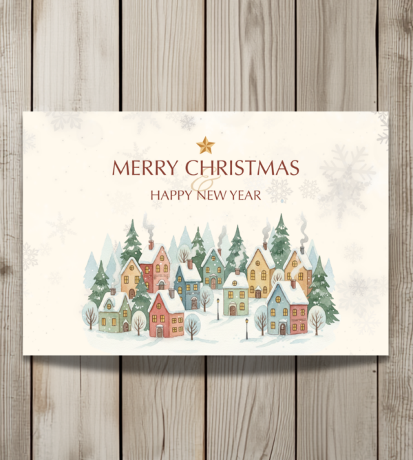 Christmas Village on Barnwood