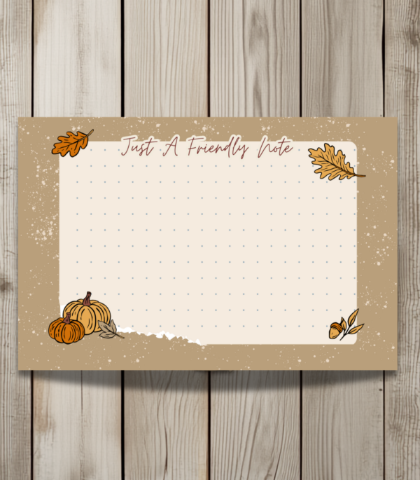 Pumpkin Acorn Leaf on Barnwood